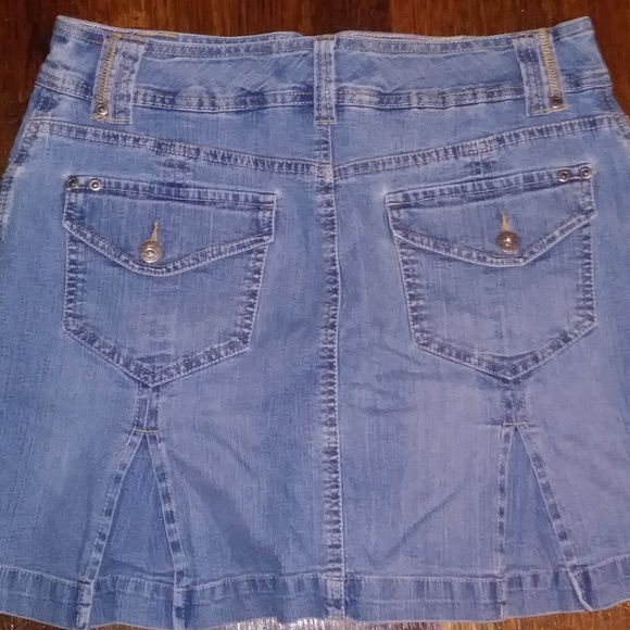 Gloria Vanderbilt skirt denim stretch, size 8 - Picture 4 of 5